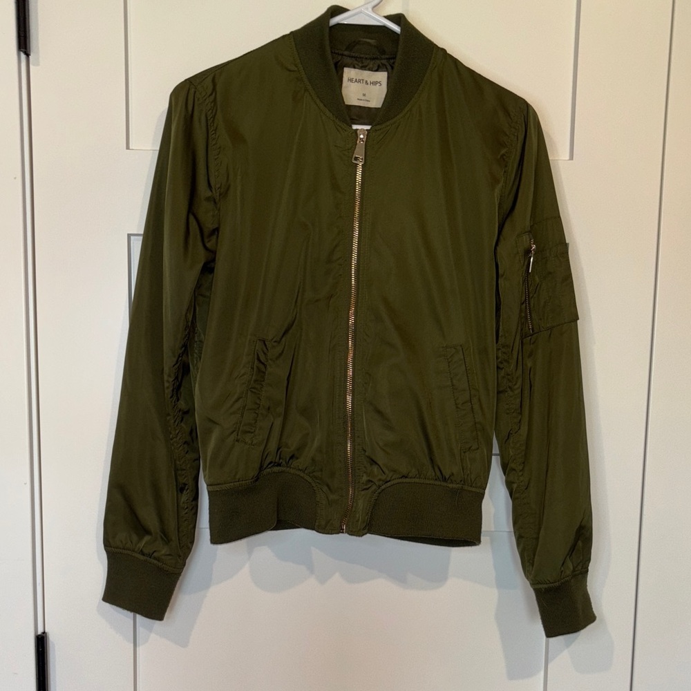 Heart & Hips Bomber Jacket